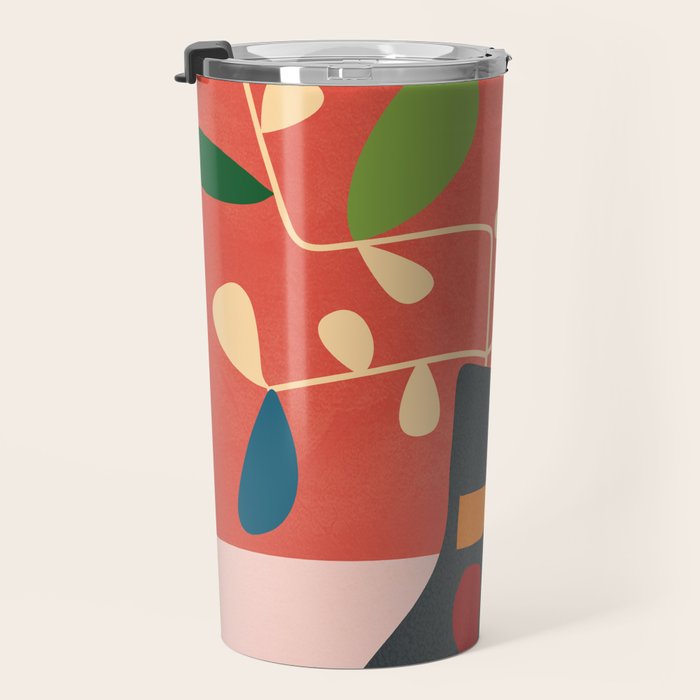 Vase of Vibrance 2 Travel Mug Gallery Image 3