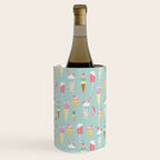 Vintage Ice Cream Pattern Wine Chiller Gallery Image 3