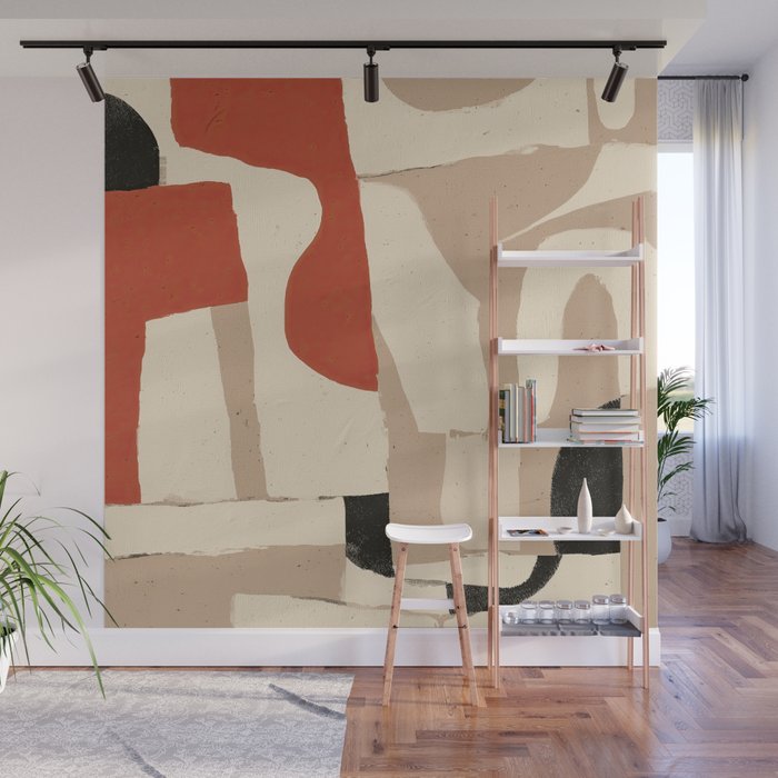 Terracotta Talk Wall Mural Gallery Image 1