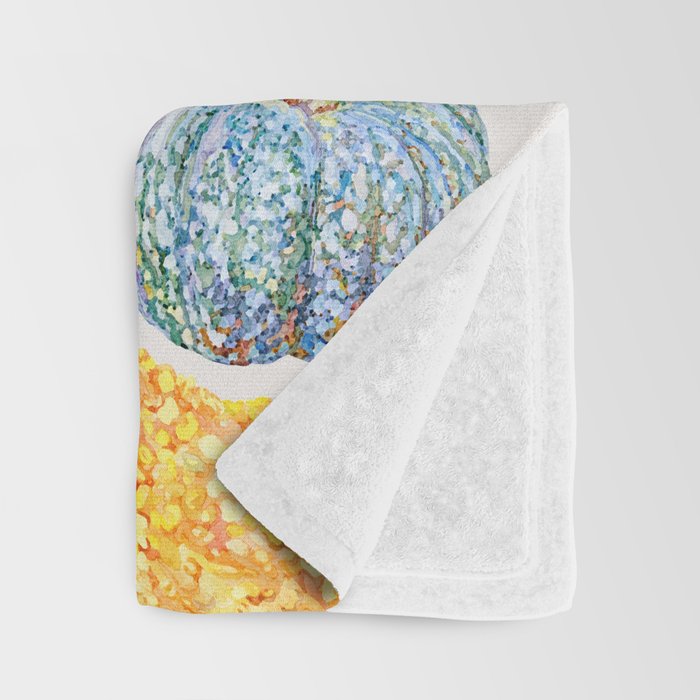 Seasonal Harvests - Neutral Throw Blanket Gallery Image 3