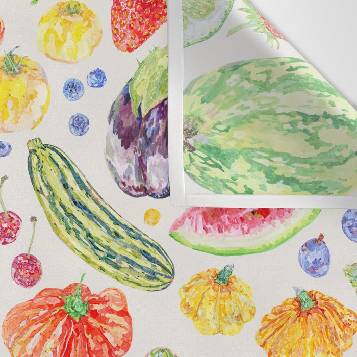 Seasonal Harvests - Neutral Wall Tapestry Gallery Image 3