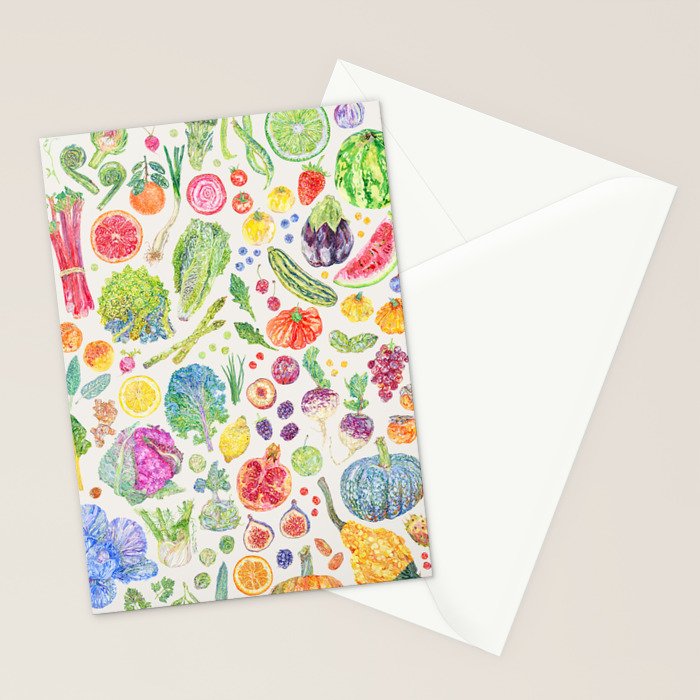 Seasonal Harvests - Neutral Stationery Card Gallery Image 2