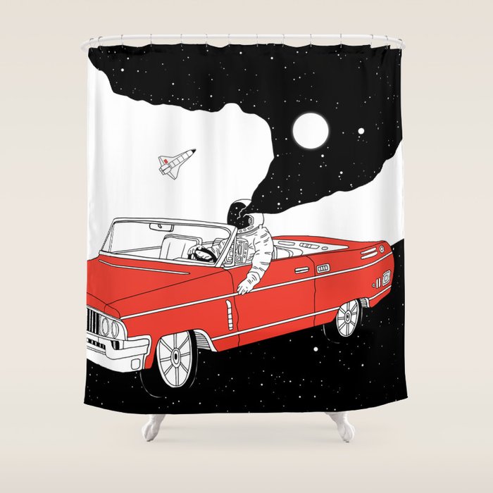 Passing Dream Shower Curtain Gallery Image 1