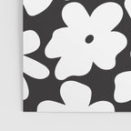 Black & White Flower - 70's White Daisies Poster Gallery Image 3
