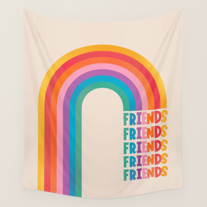 Rainbow Friends Wall Tapestry Gallery Image 1