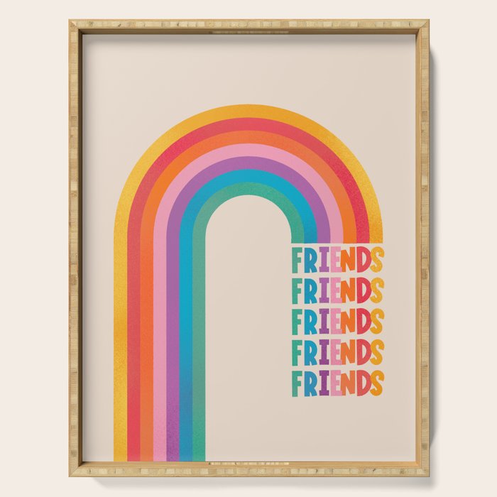 Rainbow Friends Serving Tray Gallery Image 1