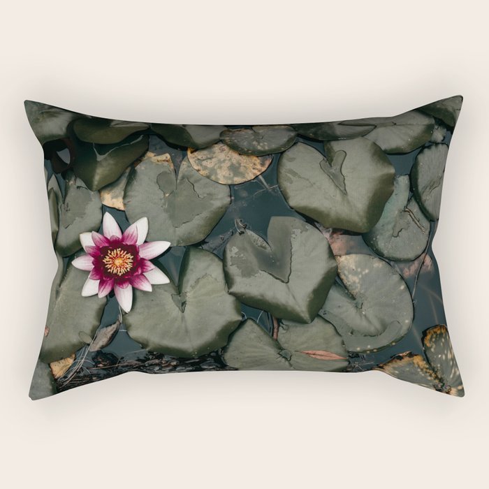 Lily Pond Rectangular Pillow Gallery Image 1