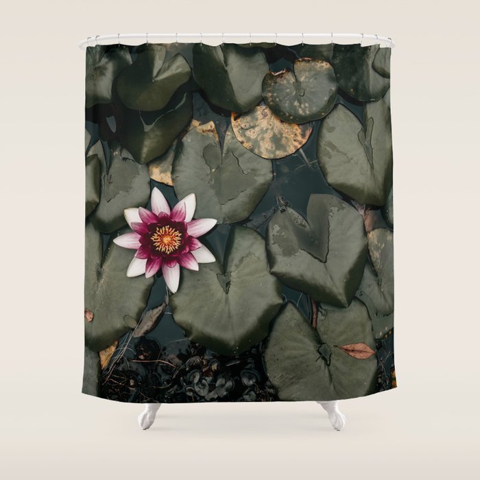 Lily Pond Shower Curtain Gallery Image 1