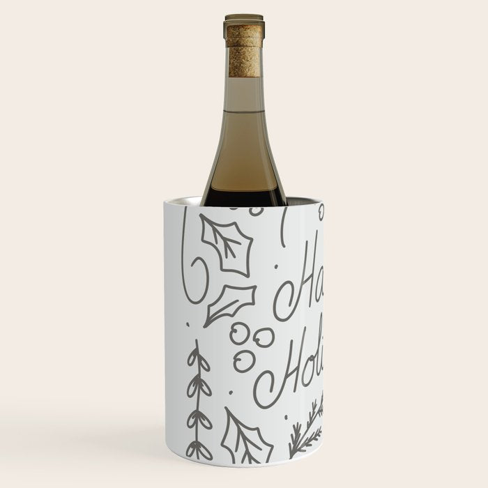 Happy Holidays Wine Chiller Gallery Image 2