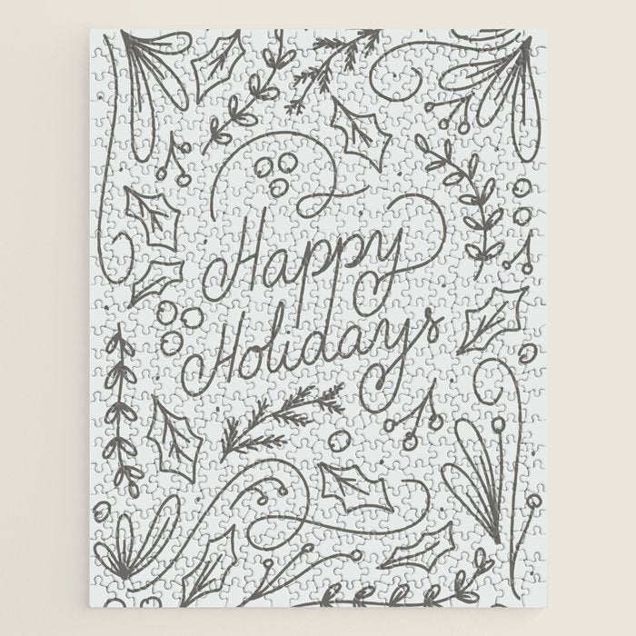 Happy Holidays Jigsaw Puzzle Gallery Image 1