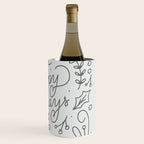 Happy Holidays Wine Chiller Gallery Image 3