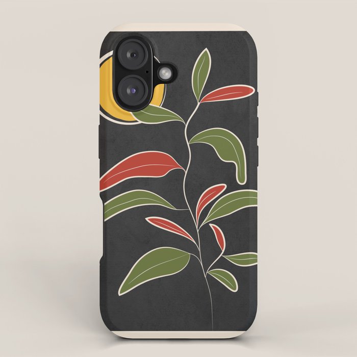 Abstract Plant 01 iPhone Case Gallery Image 1