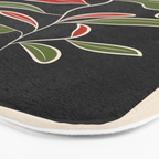 Abstract Plant 01 Bath Mat Gallery Image 3