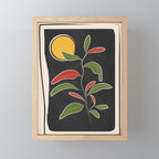 Abstract Plant 01 Mini Art Print Gallery Image 1