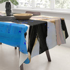 Picture of a Lady With Paint Smears Tablecloth Gallery Image 3