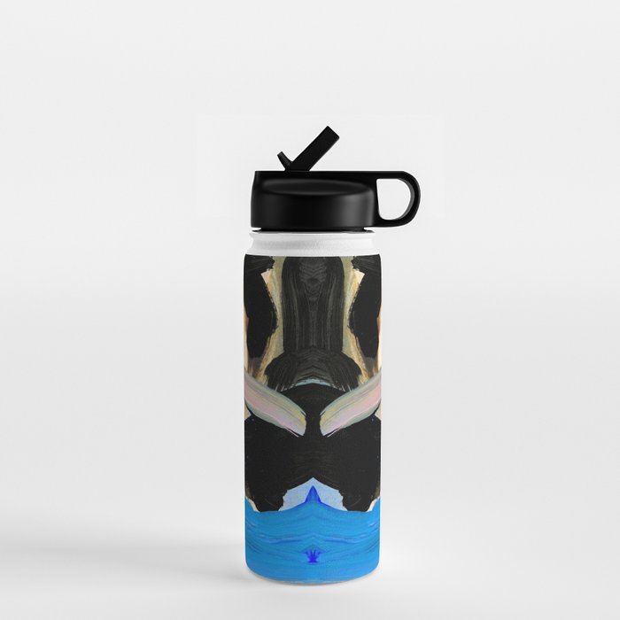 Picture of a Lady With Paint Smears Water Bottle Gallery Image 1