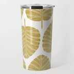 Elephant Ear Alocasia - Gold Palette Travel Mug Gallery Image 1