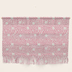 Checkered Pink Matrix Wall Hanging Gallery Image 1