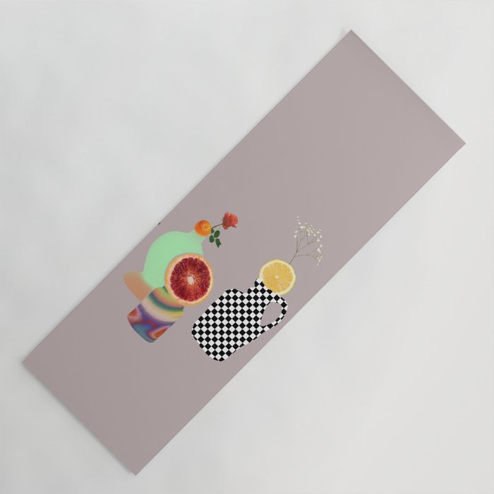 Still Life // Fruits & Flowers Yoga Mat Gallery Image 1