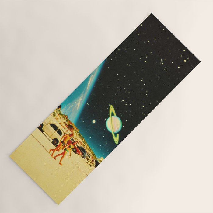 Galaxy Beach Yoga Mat Gallery Image 1
