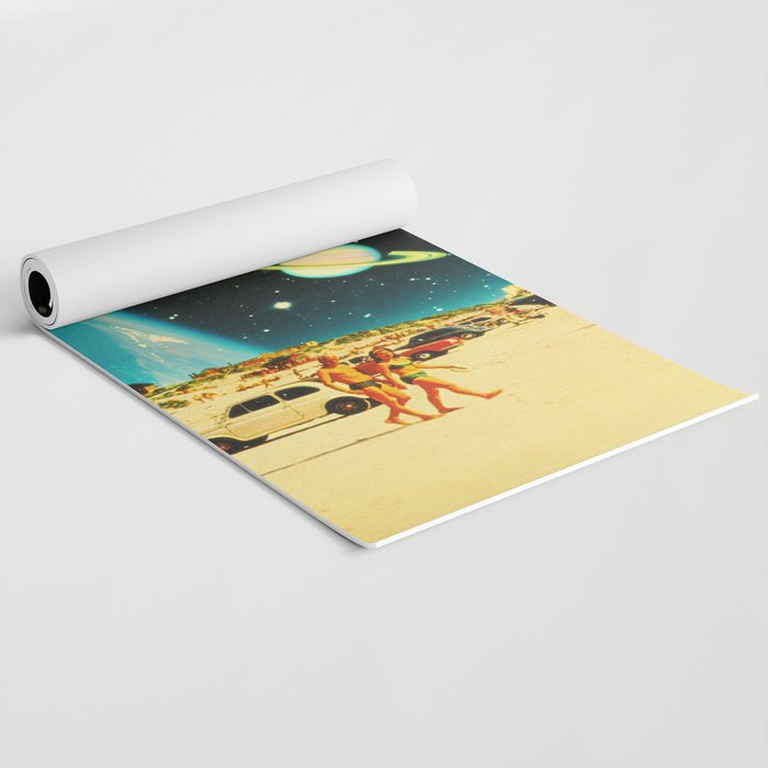 Galaxy Beach Yoga Mat Gallery Image 2