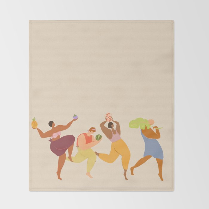 My Tribe Throw Blanket Gallery Image 2
