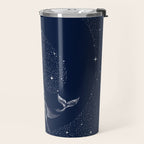 starry whale Travel Mug Gallery Image 2