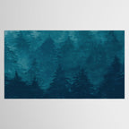 Misty Pine Forest Tablecloth Gallery Image 2