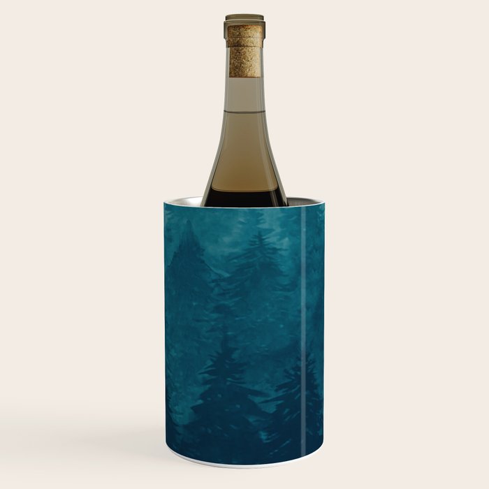 Misty Pine Forest Wine Chiller Gallery Image 1