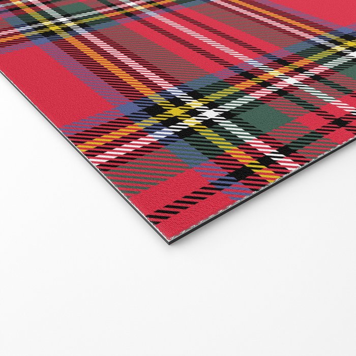 Red Tartan Welcome Mat Gallery Image 2
