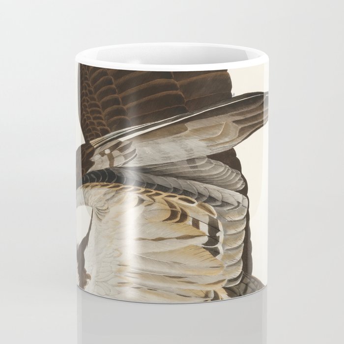 Fish Hawk, or Osprey from Birds of America (1827) by John James Audubon Coffee Mug Gallery Image 4