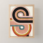 rainbow shape art Mini Art Print Gallery Image 1