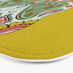 Aquarius Butterfly Bath Mat Gallery Image 3