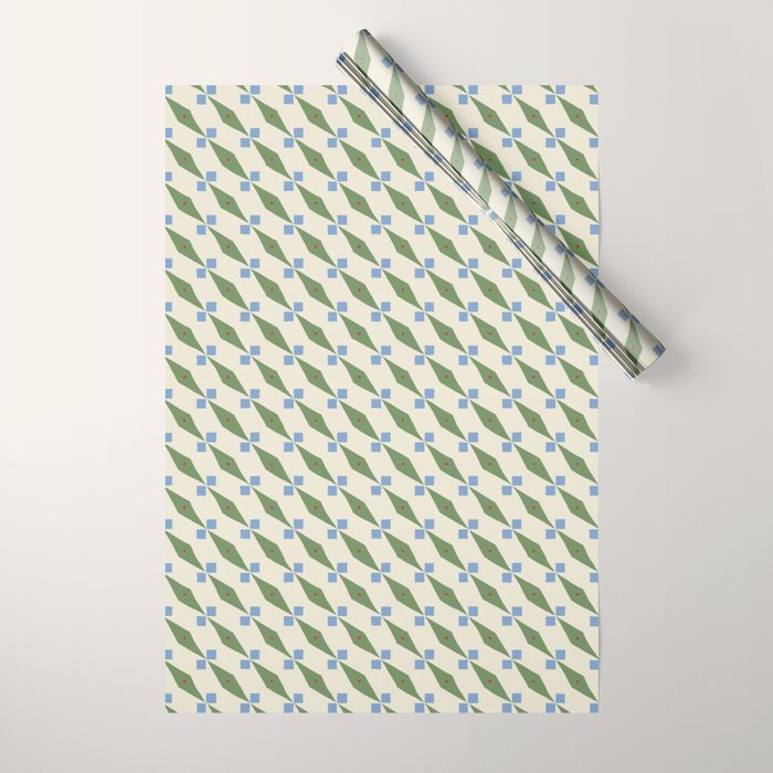 Simple Hand-cut Pattern #4 Wrapping Paper Gallery Image 1