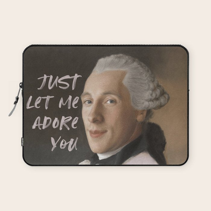 Just Let Me Adore You Laptop Sleeve Gallery Image 1