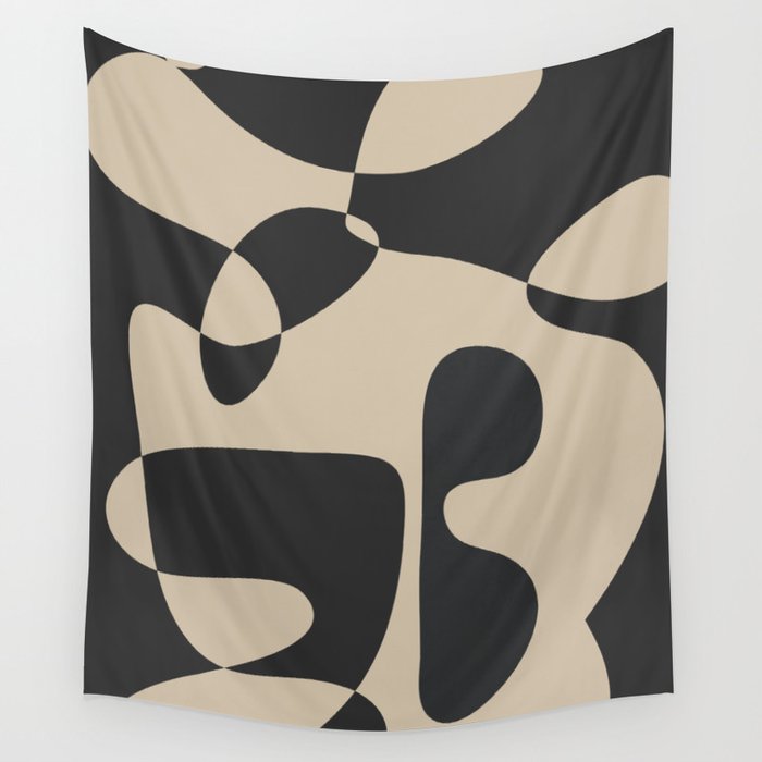 Abstract Shadow 1 Wall Tapestry Gallery Image 4
