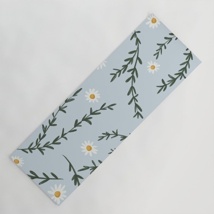 Chamomile and Rosemary  Yoga Mat Gallery Image 1