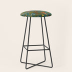 Meadow Bank Teal Stool Gallery Image 1