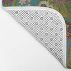 Meadow Bank Teal Bath Mat Gallery Image 2