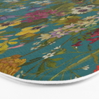 Meadow Bank Teal Bath Mat Gallery Image 3