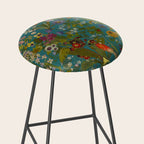 Meadow Bank Teal Stool Gallery Image 2
