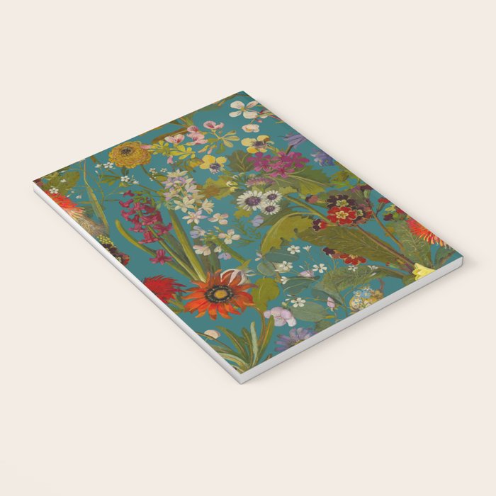 Meadow Bank Teal Notebook Gallery Image 3