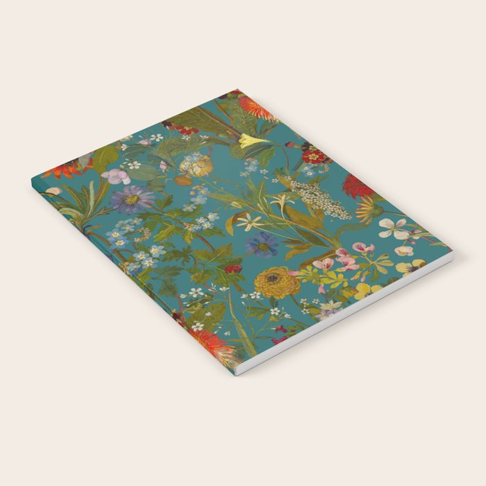 Meadow Bank Teal Notebook Gallery Image 2