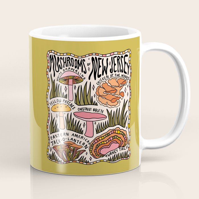 Mushrooms of New Jersey Coffee Mug Gallery Image 1