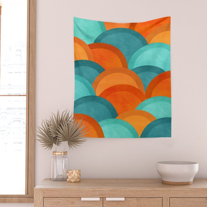 So Many Sunsets Wall Tapestry Gallery Image 2