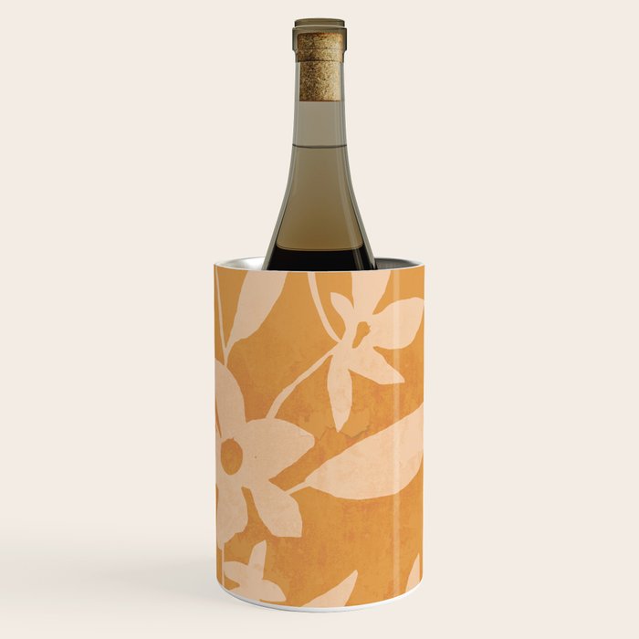 Abstract Minimal Flowers 14 Wine Chiller Gallery Image 3
