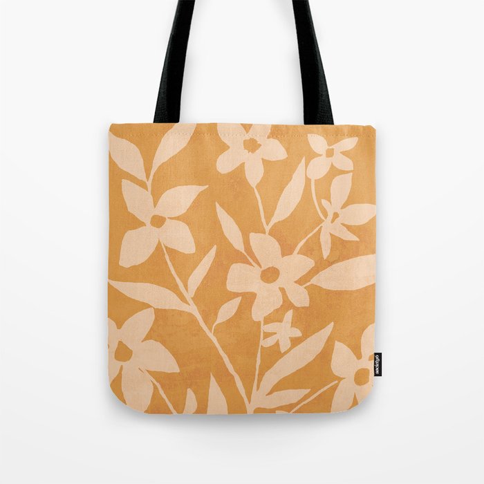 Abstract Minimal Flowers 14 Tote Bag Gallery Image 1