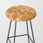 Abstract Minimal Flowers 14 Stool Gallery Image 2