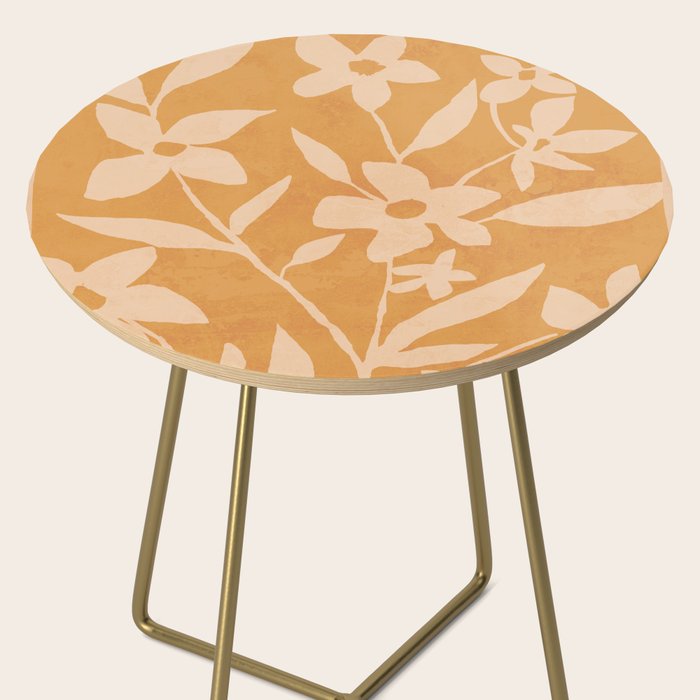 Abstract Minimal Flowers 14 Side Table Gallery Image 2