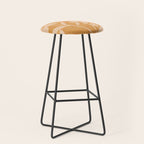 Abstract Minimal Flowers 14 Stool Gallery Image 1